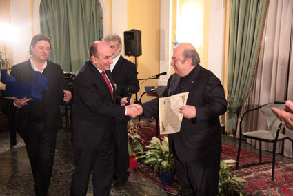 Lino Banfi, vincitore del Premio Tatiana Pavlova 2013