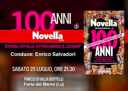 Villa Bertelli, Daniela, 100 anni di Novella 2000. Storia d’Italia attraverso il gossip