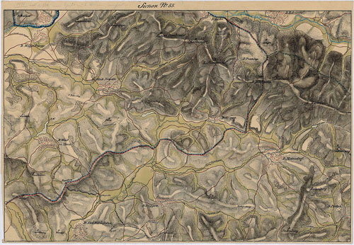 Cepari pe Harta Iosefină a Transilvaniei, 1769-73