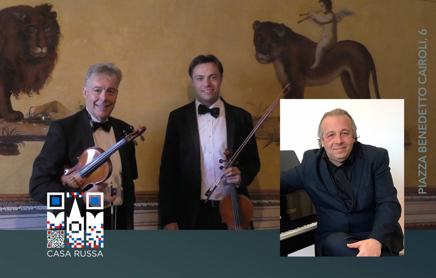 Casa Russa a Roma celebrerà il suo 11° anniversario con «Il Concerto dell’Amicizia»